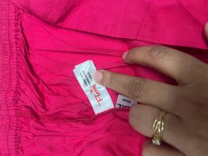Bright Pink Ethnic Salwar Pants