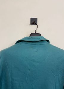 Men's Teal Long Sleeve Shirt