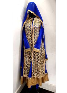 Very Beautiful Blue Suit Set For Women's