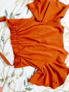 Rust Colored Jumpsuit