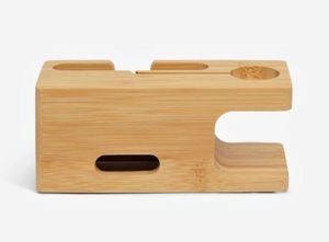 Wooden Phone &amp; Watch Charging Stand