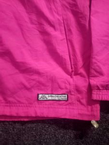 Pink Kappa Hooded Jacket