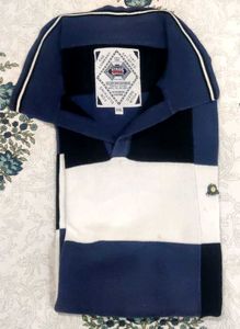 Classic Striped Polo Shirt