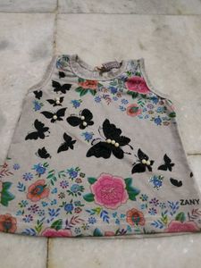 Girls' Striped Top &amp; Shorts Set free tishirt
