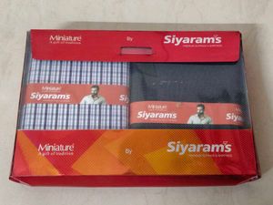 Siyaram's Premium Unstitched Fabric ~ 2 in 1 set
