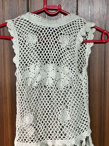 Crocheted Vest for Girls