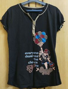 Dark Brown Top
