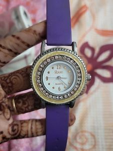 Purple Women's Wristwatch