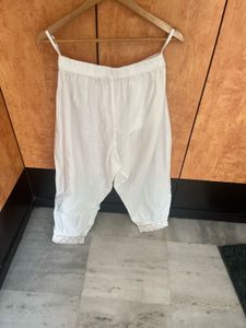 New avaasa Chic White Lace salwar Pants