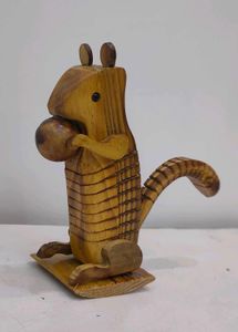 Squarrel Wooden Toy