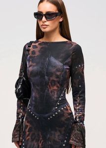 🐆Long Sleeve Bodycon Dress