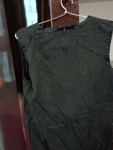 Chic Sleeveless Gray Dress