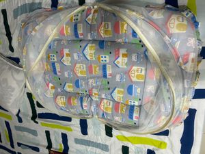 Cute Baby Bed with Mosquito Net
