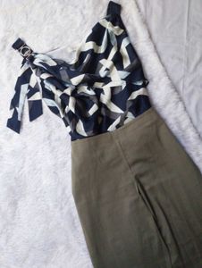 ❤️Size XL Geometrical Top And Trouser Set❤️