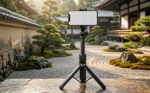 All-in-One Phone Tripod &amp; Selfie Stick