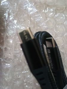 Portronics Braided USB-C to USB-C Cable