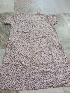 Floral Print Casual Midi Dress