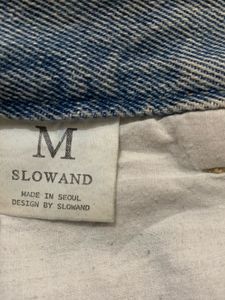 Light Wash Denim Mini Skirt
