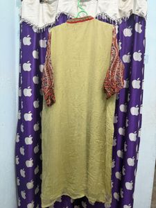 Elegant Lime Green Kurta Set with Dupatta