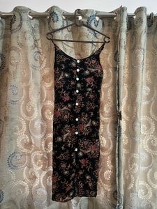 Floral Print Midi Dress