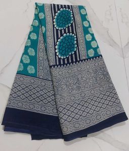 Floral Print Saree