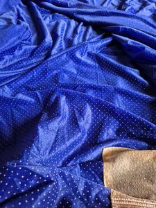Royal Blue Party Wear Saree