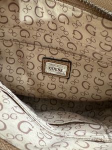GUESS Crossbody Bag - Brown Monogram