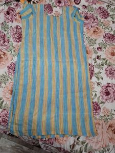Striped Cotton Kurta