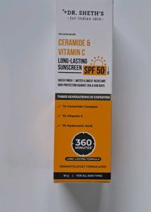 Dr. Seth's Ceramide & Vitamin C Sunscreen SPF 50
