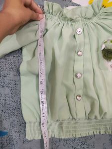Girls' Top &amp; Skirt Set