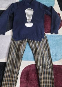 Sweter And Winter Pant