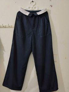 Wide Leg Korean Trousers