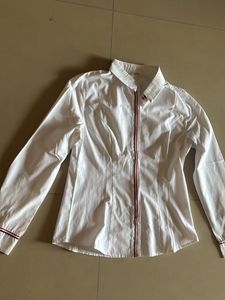 Classic White Button-Down Shirt