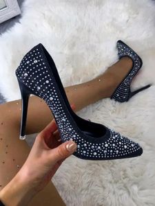 Dark Cinderella Crystal Designer Dupes Heels
