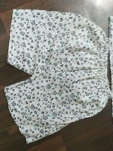 Cute Heart Print Kurta Set