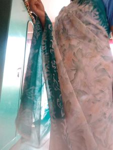 Beautiful Sea Green Saree