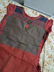 2 Ethnic Beads work Gowns