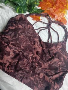 148.Floral Print Sports Bra