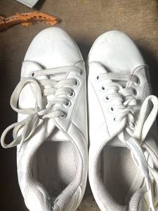 Platform White Sneakers