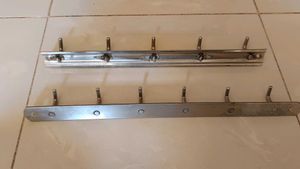 Unused Pack Of Two Steel Wall Hook Racks