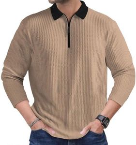Men's Long Sleeve Polo Shirt