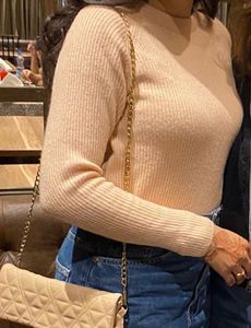Soft Peach Knit Sweater