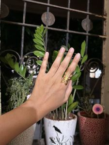 Unique Butterfly Ring