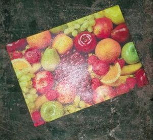Vibrant Fruit Cutting Board