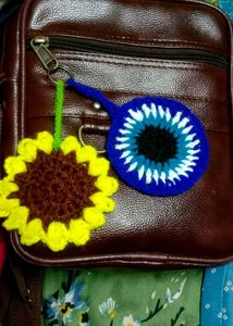 Handmade Crochet Keychain Set