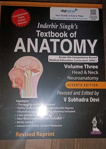 Inderbir Singh's Textbook of Anatomy