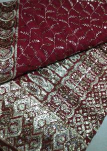 Bridal saare (Blouse Attached Withim Saare )