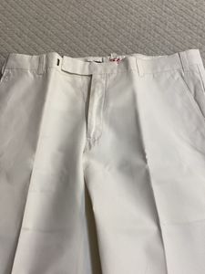 White Straight Leg Pants