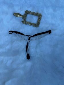 Pearl Detail Thong