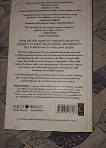 Psychology of Money Book